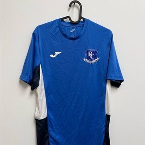 Blue and White Men's Shirt